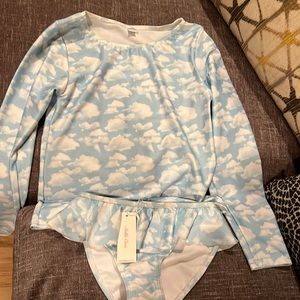 Stella cove wet shirt and bathing suit bottoms size 8.